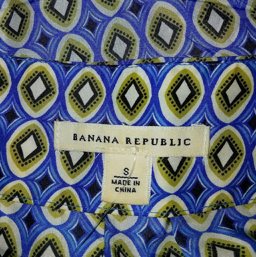 🍍Banana Republic Silk Blouse NWOT - Picture 6 of 6
